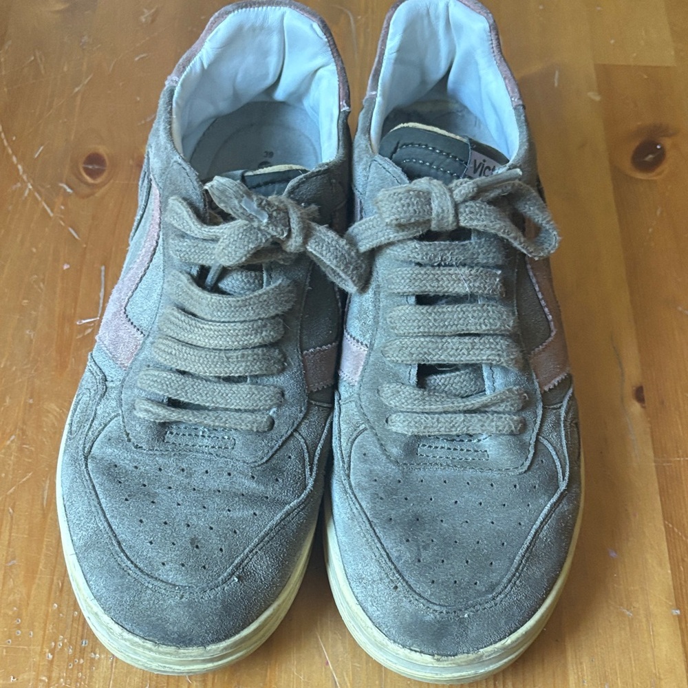 Kids Suede Casual Sneakers in Brown by (unknown)